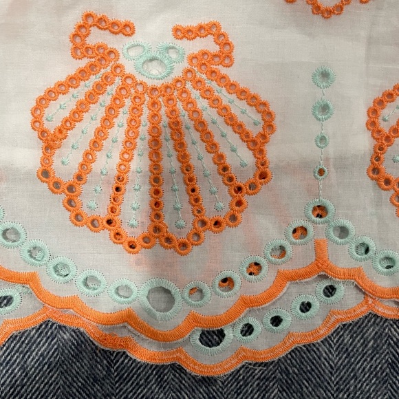 Maeve Embroidered Shell Midi Sundress, 00p - Picture 7 of 9